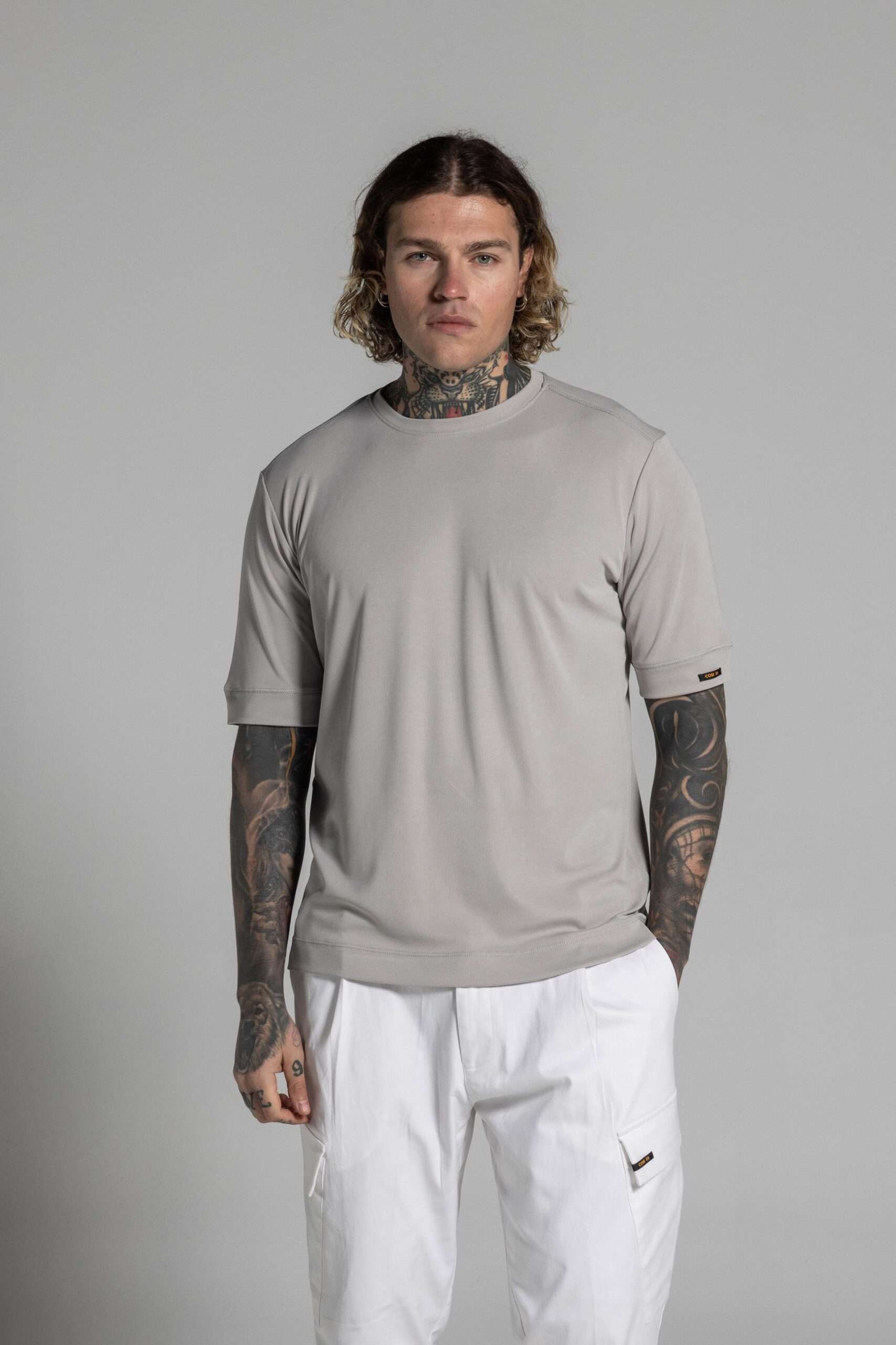 COSI 89 Slim Fit T-Shirt – Γκρι