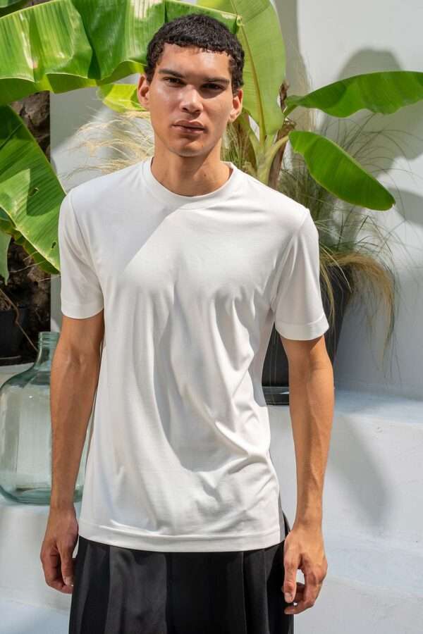 Vittorio Oversized Top Off White