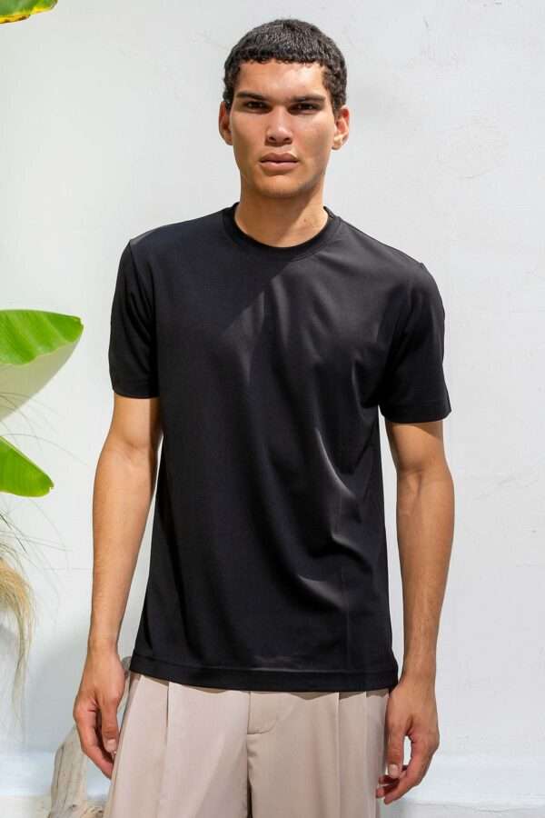 Vittorio Oversized Top Black