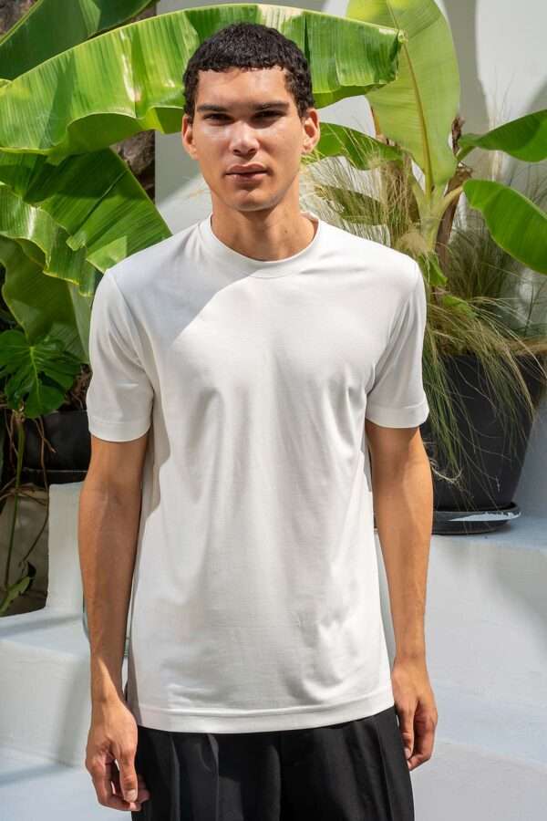 Vittorio Oversized Top Off White - Image 4