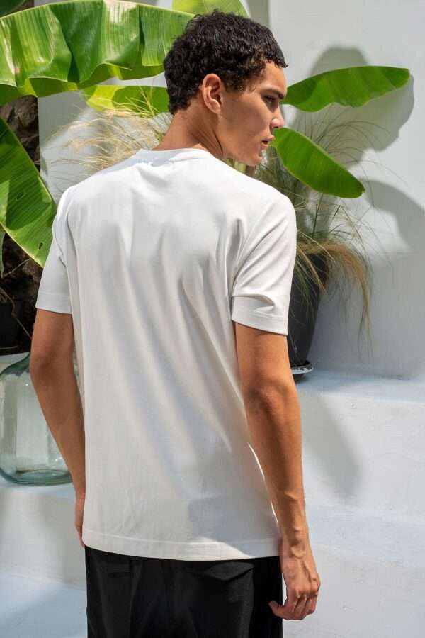 Vittorio Oversized Top Off White - Image 3