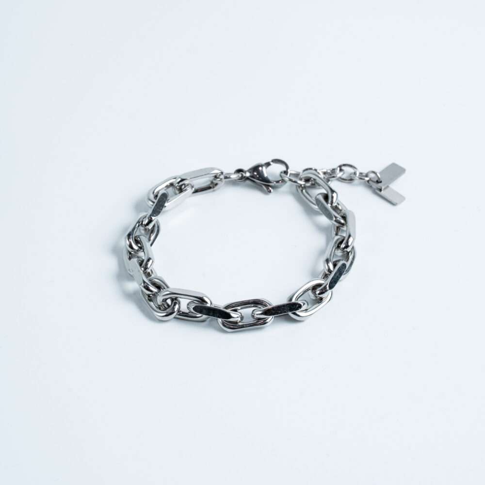 Silver Chunky Chain Bracelet