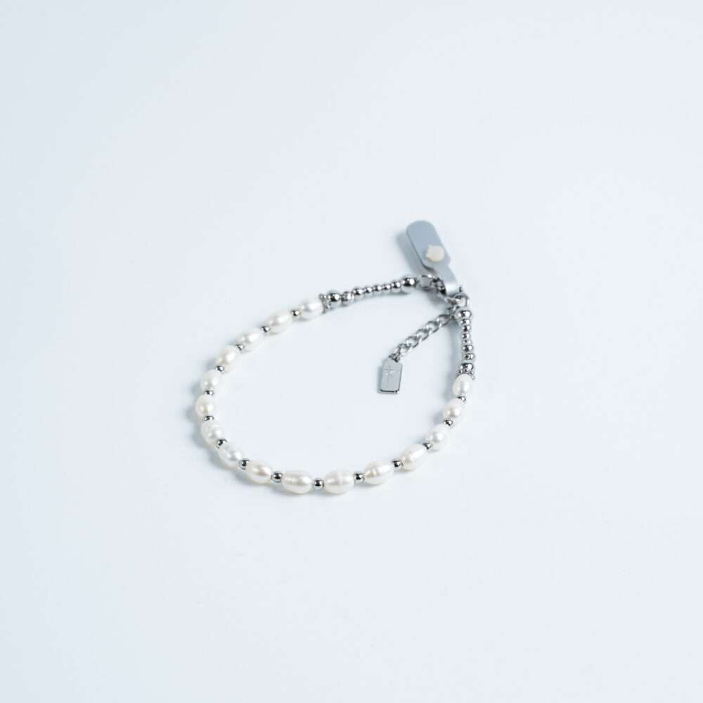 Pearl Effect Beaded Bracelet
