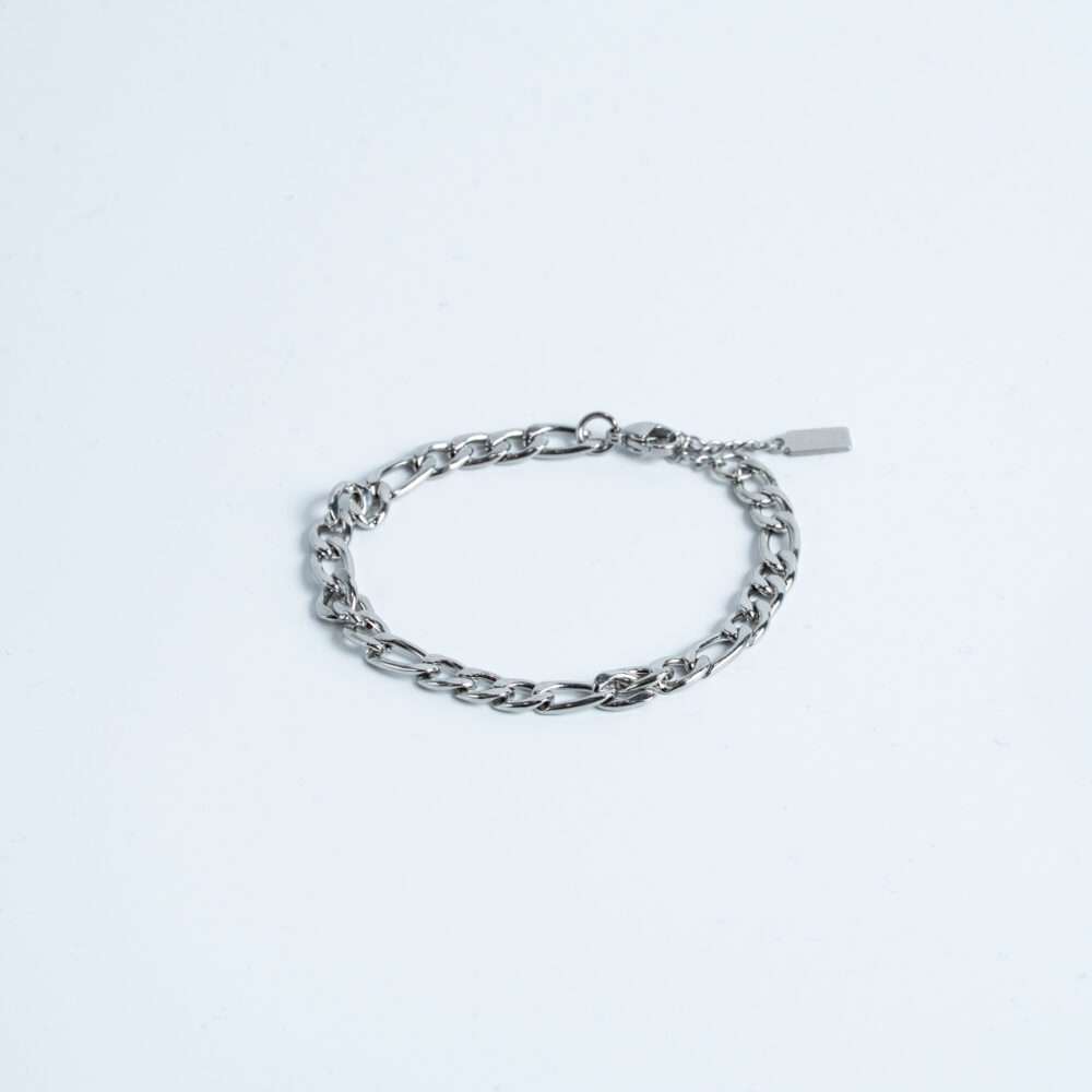 Silver Linked Chain Bracelet