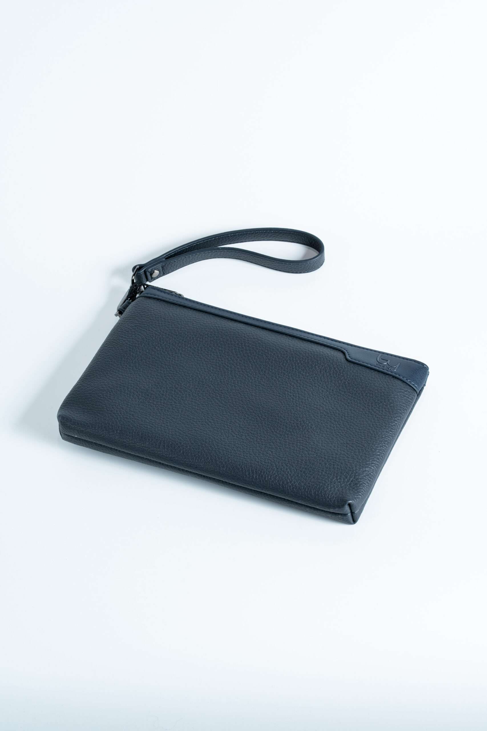 Byblos Eco Leather Wristlet Folder Blue