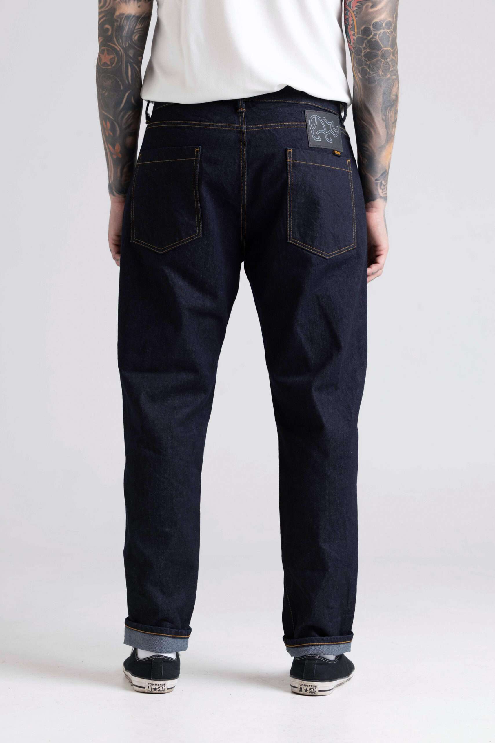 COSI Raw Denim Slim Fit Jeans Σκούρο Μπλε - Image 2